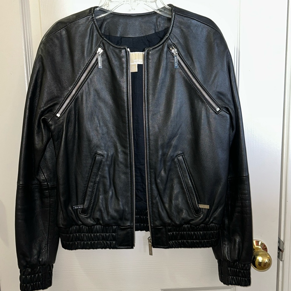 Women’s Michael Kors Leather Jacket